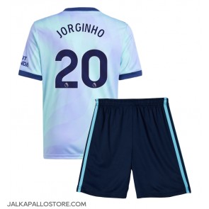 Arsenal Jorginho Frello #20 Kolmaspaita Lapsille 2024-25 Lyhythihainen (+ shortsit)